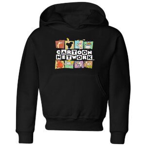 Cartoon Network Logo Characters Kids' Hoodie - Black