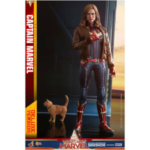 Hot Toys Captain Marvel Movie Masterpiece Action Figure 1/6 Captain Marvel Deluxe Ver. 29 cm