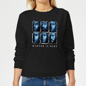 Game of Thrones Winter Is Here Faces dames trui - Zwart
