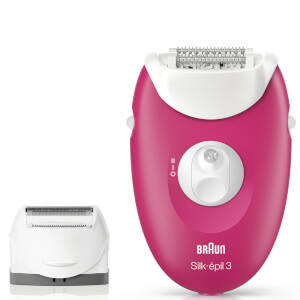 Braun Silk-épil 3 3-410 Epilator with 3 Extras