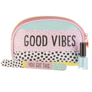 Sass & Belle Memphis Modern Good Vibes Cosmetic Bag