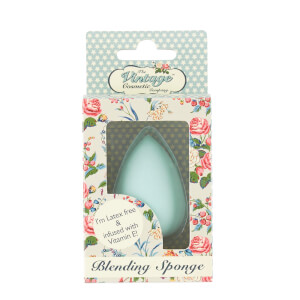 The Vintage Cosmetic Company Blending Sponge Infused with Vitamin E in Blue (Free Gift) The Vintage Cosmetic Company Blending Sponge Infused with Vitamin E in Blue (Free Gift)
