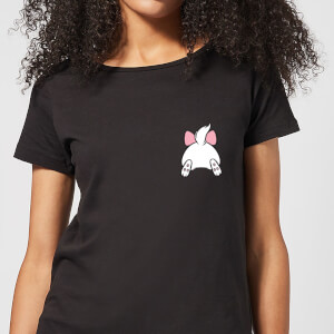Disney Marie Backside Women's T-Shirt - Black