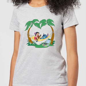 Disney Lilo And Stitch Play Some Music Women's T-Shirt - Grey