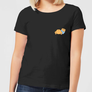 Disney Winnie The Pooh Backside Women's T-Shirt - Black