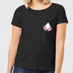 Disney Daisy Duck Backside Women's T-Shirt - Black