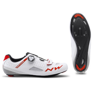 Northwave Core Plus Road Shoes - White/Red