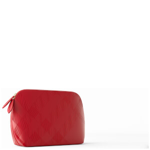 Burberry Large Beauty Pouch - Military Red (Free Gift) Burberry Large Beauty Pouch - Military Red (Free Gift)