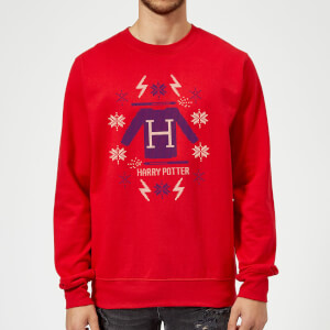 Harry Potter Christmas Sweater Sweatshirt - Red