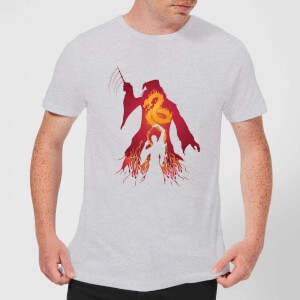 Harry Potter Dumbledore Voldermort Men's T-Shirt - Grey