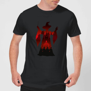 Harry Potter McGonagall Silhouette Men's T-Shirt - Black