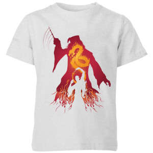 Harry Potter Dumbledore Voldermort Kids' T-Shirt - Grey