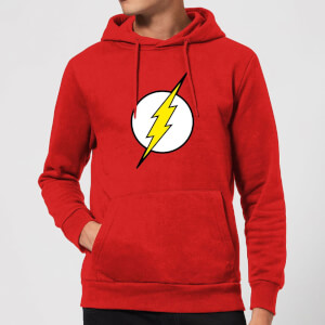 Justice League Flash Logo Hoodie - Red