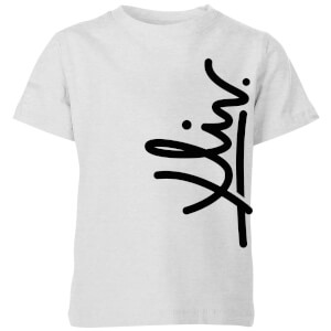 How Ridiculous XLIV Script Vertical Kids' T-Shirt - Grey