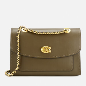 Coach Women's Leather Parker Shoulder Bag - Moss
