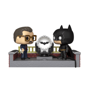 Batman with Light Up Bat Signal Pop! Movie Moment