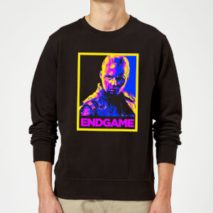 Avengers Endgame Nebula Poster Sweatshirt - Black