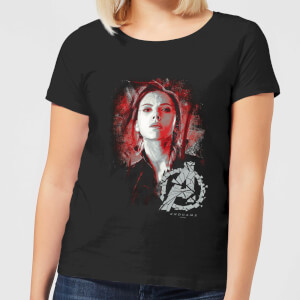 T-shirt Avengers Endgame - Widow Brushed - Femme - Noir