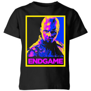 Avengers Endgame Nebula Poster Kids' T-Shirt - Black