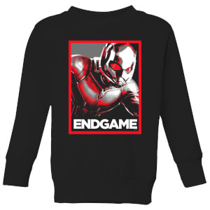 Avengers Endgame Ant-Man Poster Kids' Sweatshirt - Black