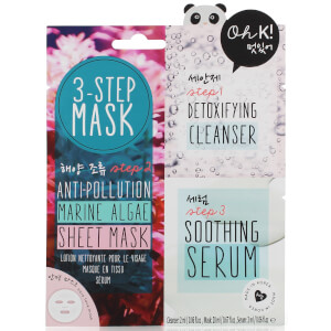 Oh K! 3-Step Anti-Pollution Marine Algae Sheet Mask 24ml