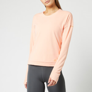 adidas Women's Supernova Run Crew Neck Top - Pink