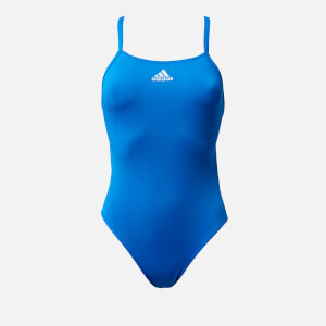 adidas Women's Perf Swim Inf+ Swimsuit - Blue