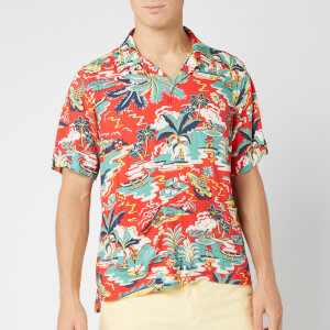Polo Ralph Lauren Men's Camp Collar Shirt - Vintage Palm