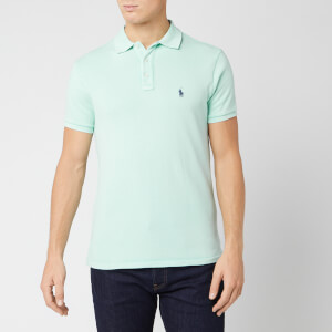 Polo Ralph Lauren Men's Towelling Polo Shirt - Bayside Green
