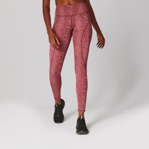 „Snake Print“ tamprės - Rožinė