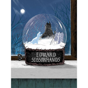 Edward Scissorhands 'Ed's Garden' 18 x 24 Inches Limited Edition Lithograph Print by Matt Saunders