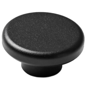 Menu Knobs - Black - 2 Pack