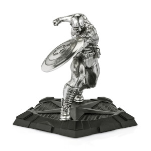 Royal Selangor Marvel Captain America First Avenger Figurine 11.5cm