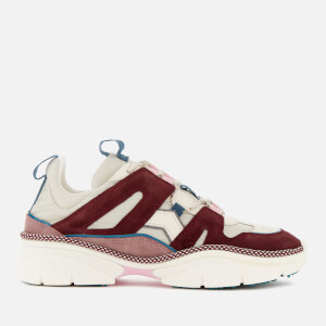 Isabel Marant Women's Kindsay Nylon Trainers - Light Grey