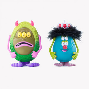 Kidrobot x Shelterbank - Charlie and Cosmic Garbage 2-Pack Designer Toys