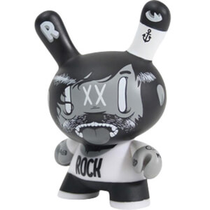 Kidrobot x Le Dead Plastique McBess 3 Inch Dunny Figure