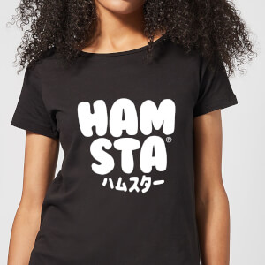 Hamsta Hamsta Logo Light Women's T-Shirt - Black
