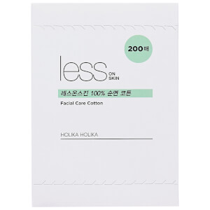 Holika Holika Less On Skin Facial Care Cotton 200 Piece (Free Gift)