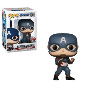 Marvel Avengers: Endgame - Capitan America Figura Pop! Vinyl Esclusiva