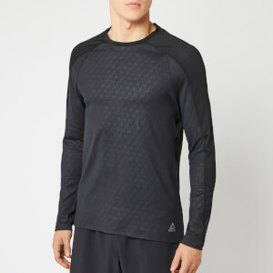 Reebok Men's OST Smartvent Long Sleeve Top - Black