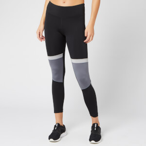 Reebok Women's WOR MYT Paneled Poly Tights - Black