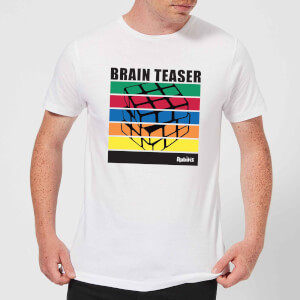 Rubik's Brain Teaser Men's T-Shirt - White