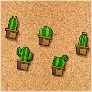 Cactus Push Pins