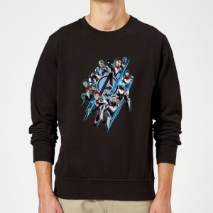 Avengers: Endgame Logo Team Sweatshirt - Black