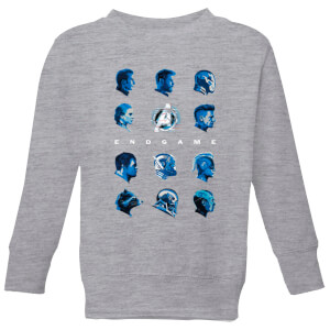 Avengers: Endgame Heads Kids' Sweatshirt - Grey