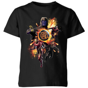 Avengers: Endgame Explosion Team Kids' T-Shirt - Black