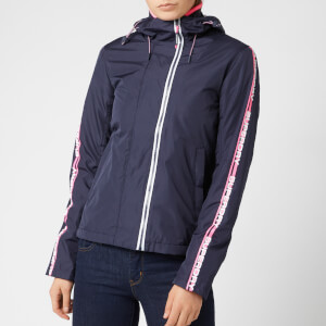 Superdry Women's Adriatic Arctic Sd-Windcheater - Hot Pink/Navy/White