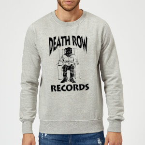 Death Row Records Logo Dark Sweatshirt - Grey