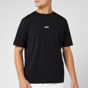 BOSS Men's Tchup Central Branded T-Shirt - Black