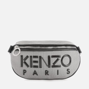 KENZO Women's Neoprene Logo Bum Bag - Silver